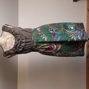 Anthropologie Mauve Seaside fields dress 4